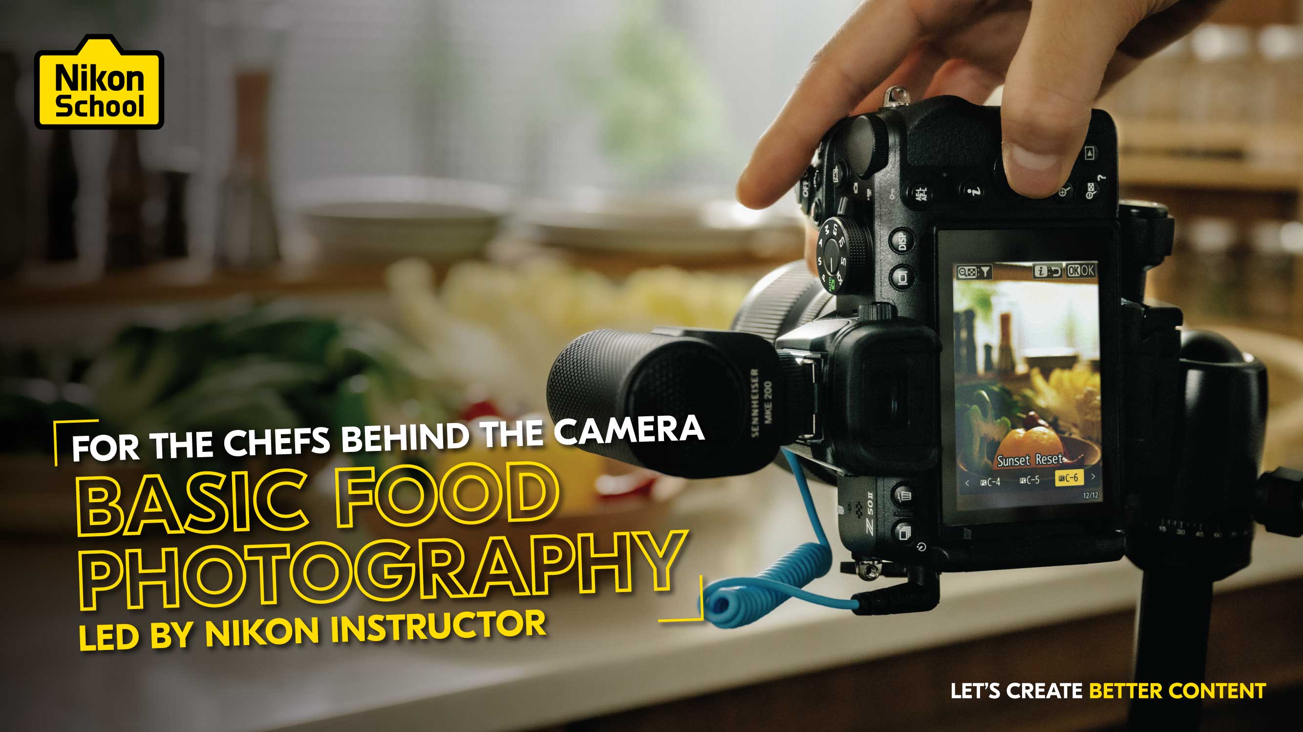 FOOD PHOTOGRAPHY WORKSHOP